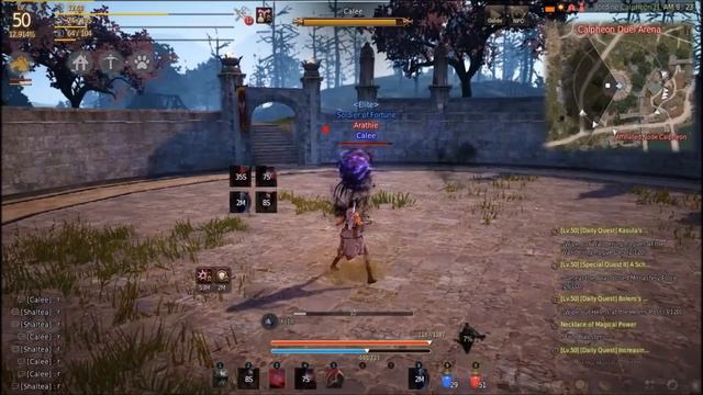 Black Desert Sorceress PVP смотреть онлайн