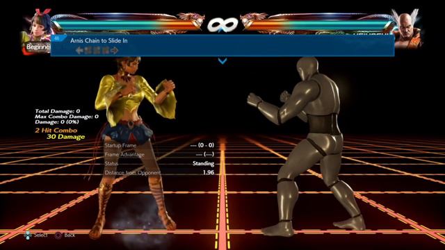Tekken 7 Josie Command List with Frame Data смотреть онлайн