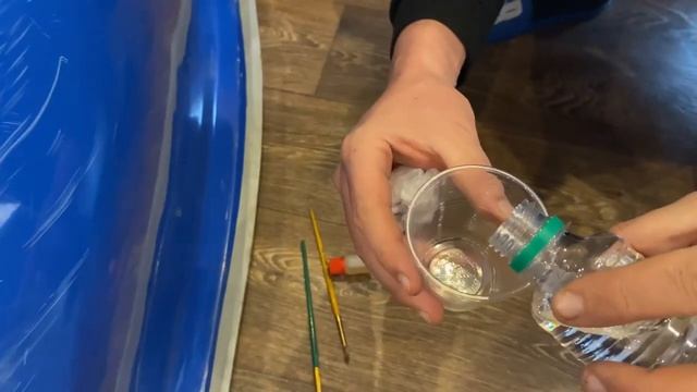Ремонт лодки из стекловолокна. Лодку купили а лёд замёрз. смотреть онлайн
