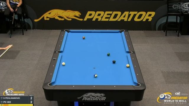 10-BALL ▸ S. PEHLIVANOVIC vs PC. KO ▸ 2022 Predator World 10 Ball Championship смотреть онлайн