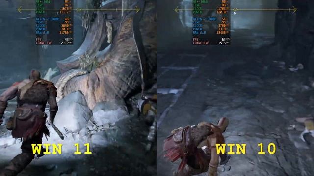 Windows 10 vs 11 | 4 Games Test | Dell G15 RTX 3060 Laptop + Ryzen 7 5800H | 5515 смотреть онлайн