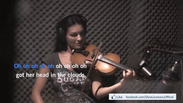 Alicia Keys - Girl on Fire - violin and vocal cover by Silvia! Karaoke + lyrics! смотреть онлайн