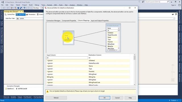 Salesforce Update using SSIS - Bulk Update from SQL Server смотреть онлайн