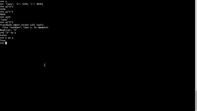 Diccionario (dict) en Python смотреть онлайн