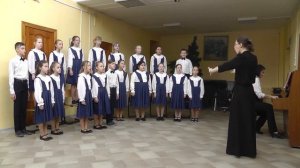 Русская современная народная песня обр. для детского хора В. Локтева «Ой, по-над Волгой»