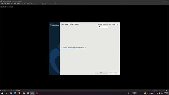 Installation alma linux minimal смотреть онлайн