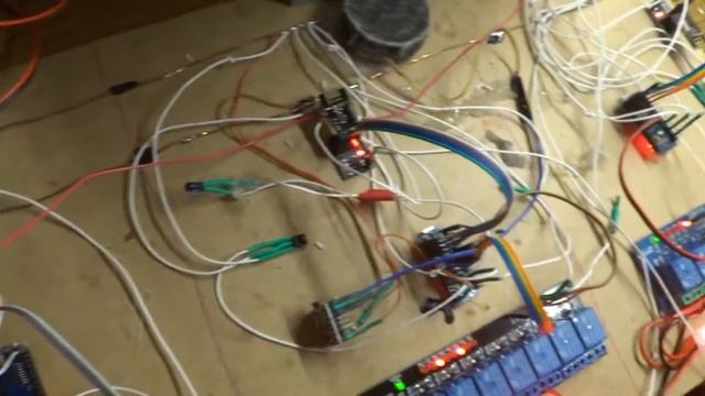управление лазертаг ареной, первое тестирование макета смотреть онлайн