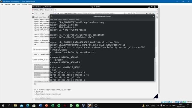 Tutorial Install Oracle linux 21c di linux 8.4 dalam Virtual Box смотреть онлайн