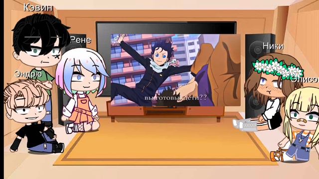 реакция трилогии "все ради игры" на будущую жизнь Нила как Ято из "бездомный бог" |Gacha Club смотреть онлайн