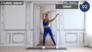 12 MIN ENJOY CARDIO - a good mood cardio session, LET'S HAVE FUN!   Pamela Reif