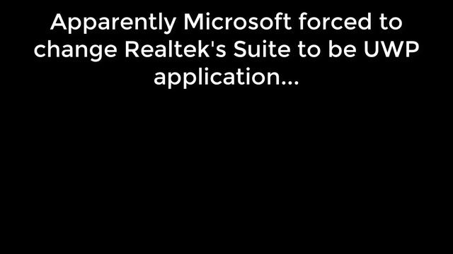 Missing / No Realtek HD Audio Console After Windows 1903 1909 2004 Update - No BS sollution смотреть онлайн
