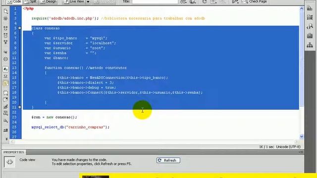 aula 3016 php - Exibindo dados ADODB Execute EOF Fields.avi смотреть онлайн