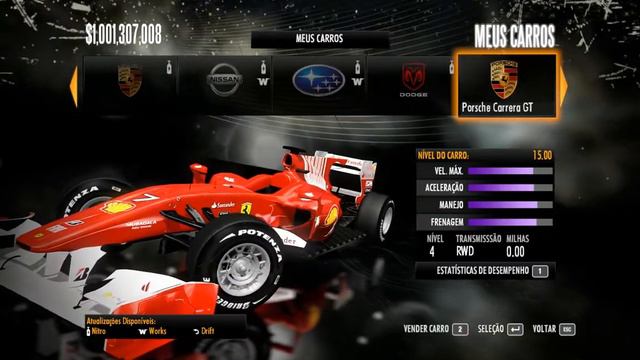 Nfs SHIFT  Formula1 E Seth Alpine Car Mod