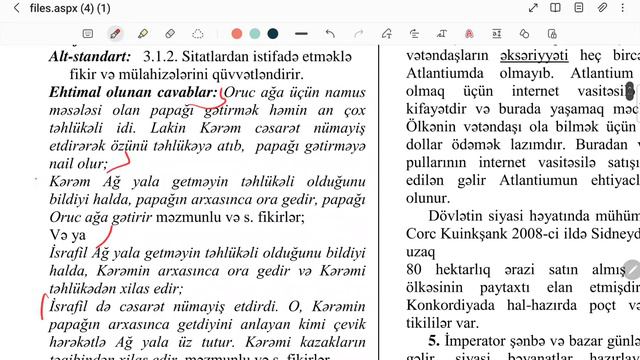 10 mart mətnlərlə birlikdə DİM-in izahı 10.03.2024 смотреть онлайн