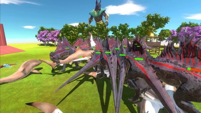 Purple Monster War - Purple Team VS Orange Team - Animal Revolt Battle Simulator смотреть онлайн