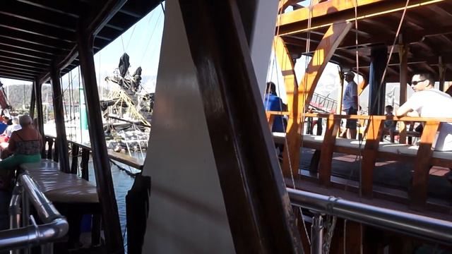 Кемер, Выход в море на яхте. 2016 смотреть онлайн