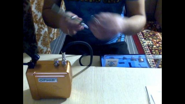 Аэрограф OPHIR PRO Сборка проверка