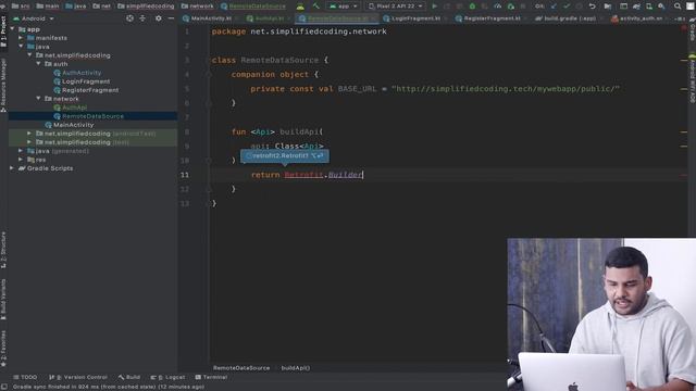 #3 Android Login/Signup with MVVM - Retrofit смотреть онлайн
