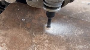 Сверление Керамогранита при помощи УШМ . Как просверлить Керамогранит