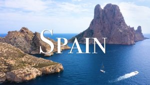 Испания 4K - Живописный Расслабляющий Фильм С Успокаивающей Музыкой. 2