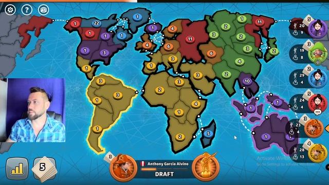 Game 45: Risk Global Domination Rank Up Series смотреть онлайн