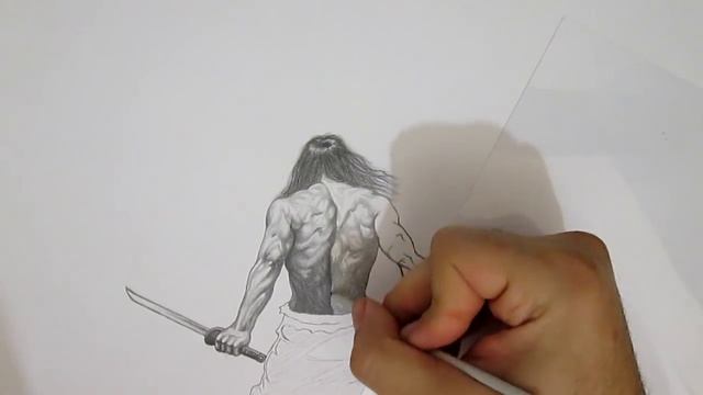 Speed Drawing a Samurai смотреть онлайн