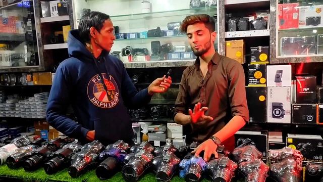 USED DSLR CAMERA KOLKATA 2024||CANON NIKON SONY LENSES MARKET||Gimbal,Video Camera,Light METRO PHOT смотреть онлайн