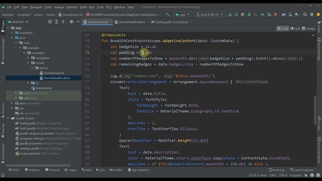 Adaptive Layout with BoxWithConstraints - Support Different Screen Sizes ? смотреть онлайн
