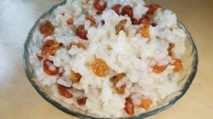 Кутья поминальная/Кутья из риса/Рис с мёдом и изюмом/Постное Сладкое блюдо