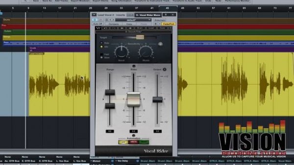 Presonus Studio One - Waves Vocal Rider - Plugin