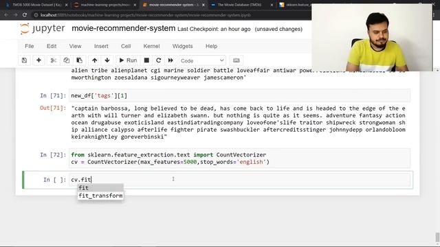 Movie Recommender System Project | Content Based Recommender System with Heroku Deployment смотреть онлайн