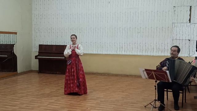 Елизавета Голина - Волжские страдания "Поёт соловей" из реп. А. Литвиненко, 22 года смотреть онлайн