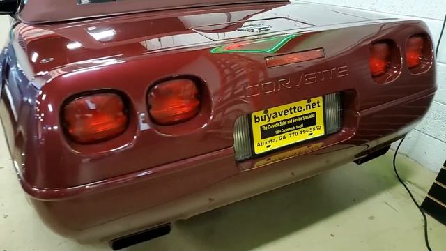 1993 Chevrolet Corvette 40th Anniversary Convertible NCRS Top Flight and Performance Verification смотреть онлайн