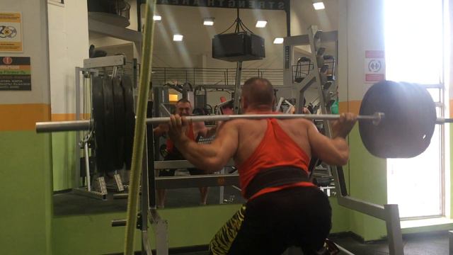 Squat with 396 LBS " 180 KG" 7 Reps. смотреть онлайн