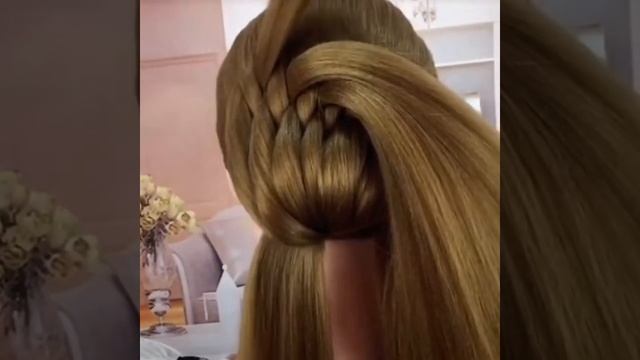 Простые и Красивые Прически с петелькой. Прически в школу смотреть онлайн
