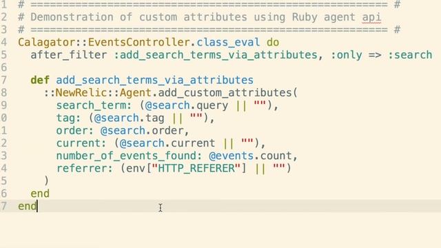 Adding Custom Attributes with the Ruby Agent API Tutorial смотреть онлайн