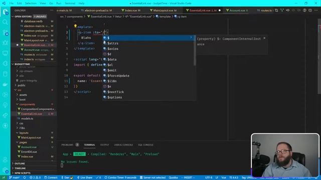 Brushing up on Quasar 2, Vue3 and TypeScript смотреть онлайн