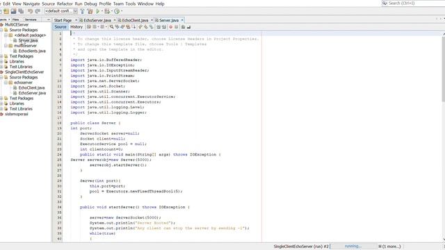 Single Client Echo Server & Multi Clien Echo Server pada Java Neatben смотреть онлайн
