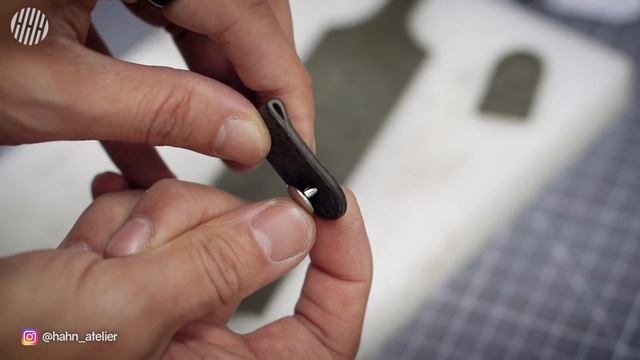 [Leather Craft] Making A Handmade Leather Watch Strap / Free PDF Pattern