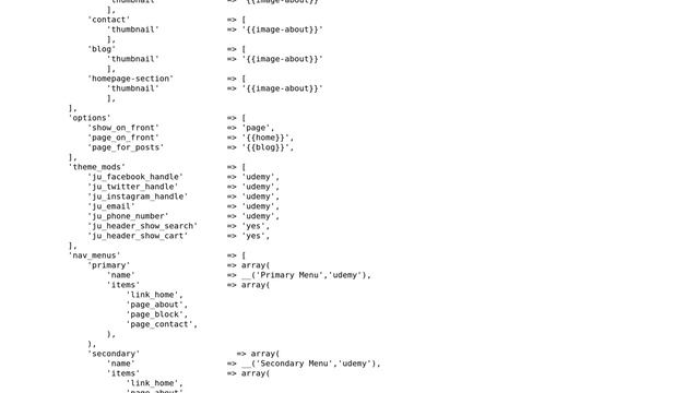 Wordpress: Double Curly Brackets in Php смотреть онлайн