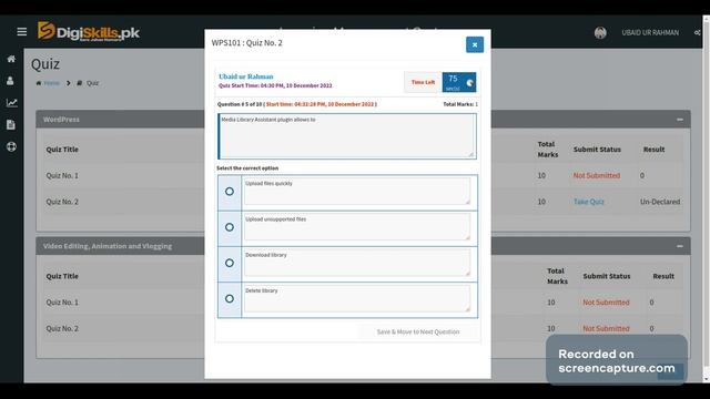 Wordpress Quiz 2 Batch3 DSTP 2 смотреть онлайн