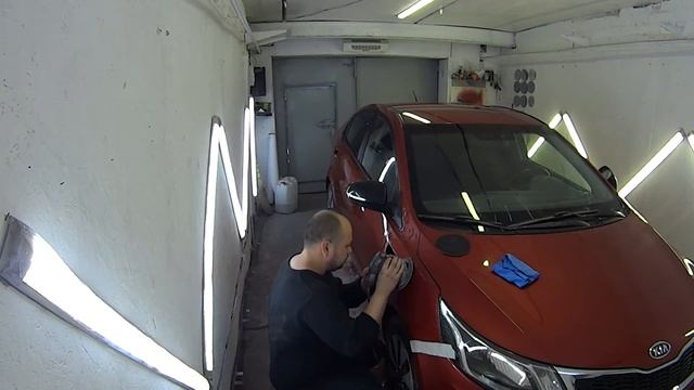 Полируем после окраски, убираем дефекты смотреть онлайн