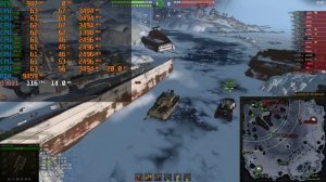 WORLD OF TANKS FPS TEST - HP250G9(I3 1215U/UHD 64EUs/16 GB RAM)