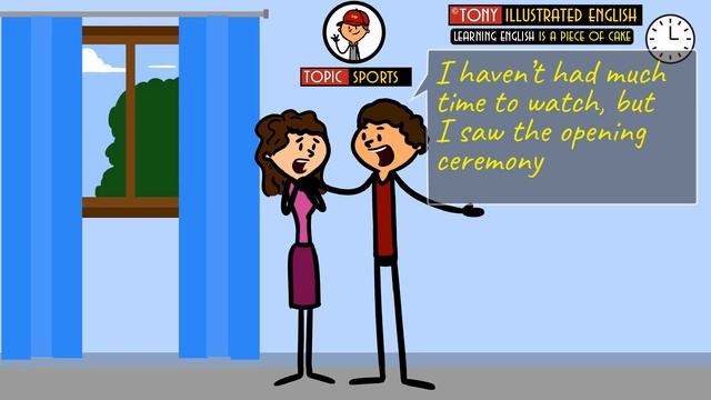 Illustrated Conversations | Topic 6 - Sports | Elementary Level смотреть онлайн