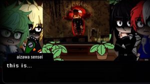 MHA reacts to After Hours/FNAF song/ credit to E. Bready