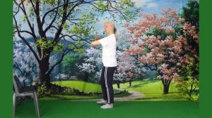 "Мягкая" танцевальная гимнастика для пожилых "Ой, цветёт калина...", часть 3, Разбор движений