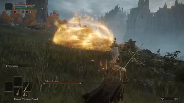 ELDEN RING Erdtree Avatar Second Fight Location. Cerulean Crystal Tear and Ruptured Crystal Tear смотреть онлайн