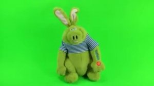 Заяц Спецназ - поющая мягкая игрушка Зайца на 23 февраля
