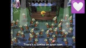 растения против зомби 2 песня подсолнуха я прошла всю игру !!