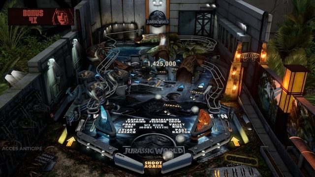Pinball FX [4K] Universal Pinball: Jurassic World ► Mosasaurus Figurine Trophy смотреть онлайн